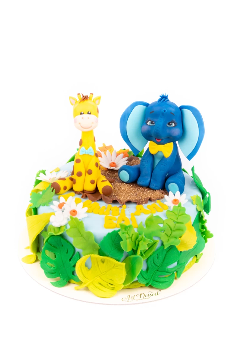Tort Girafa si Elefantel
