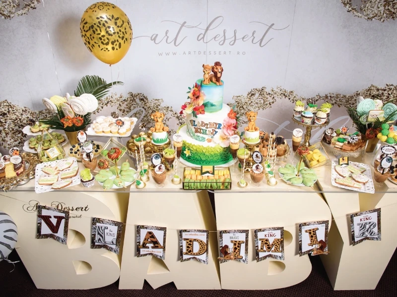 CANDY BAR DESIGN BOTEZ " LION HEART "