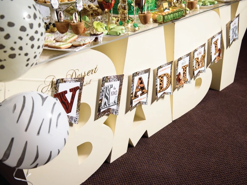 CANDY BAR DESIGN BOTEZ " LION HEART "