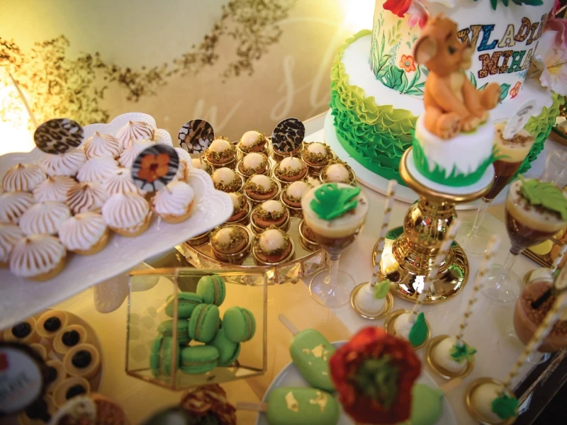 CANDY BAR DESIGN BOTEZ " LION HEART "