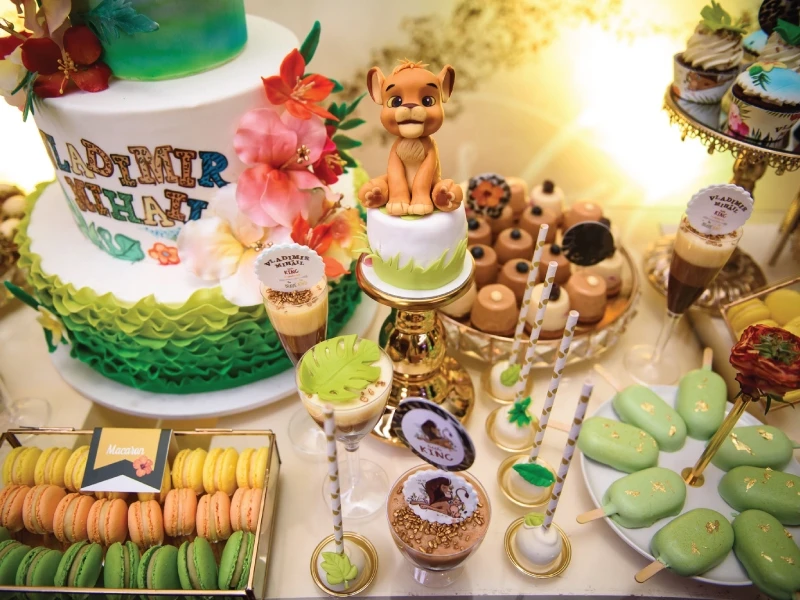 CANDY BAR DESIGN BOTEZ " LION HEART "