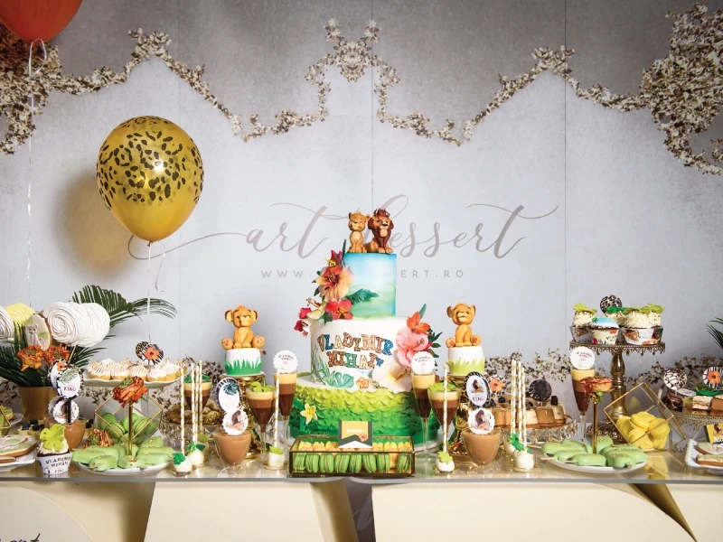 CANDY BAR DESIGN BOTEZ " LION HEART "