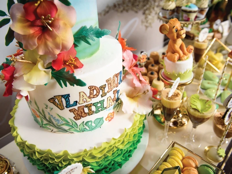 CANDY BAR DESIGN BOTEZ " LION HEART "
