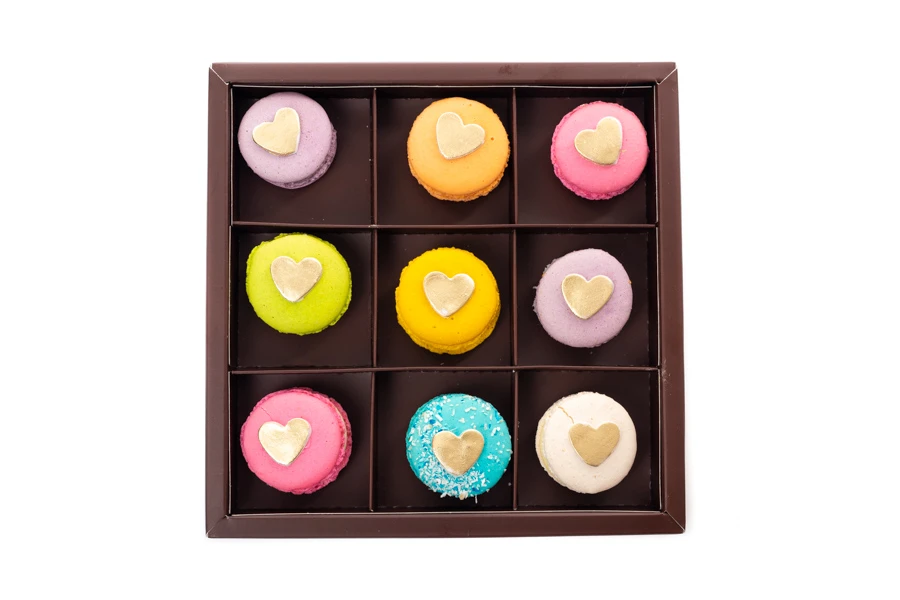 Cutie Macarons Valentines 2