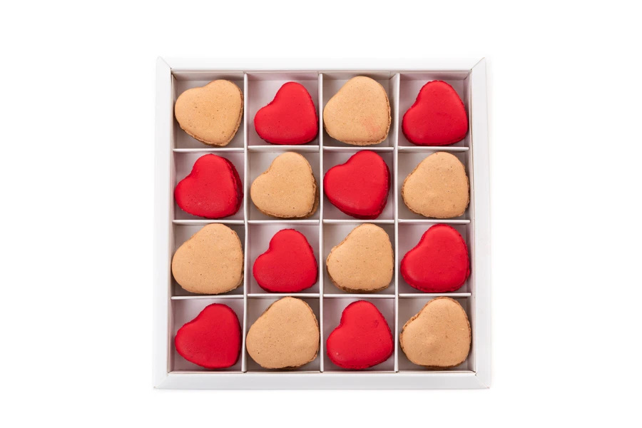 Cutie Macarons Valentines 