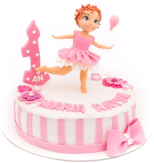 Tort cu Balerina pentru Maria