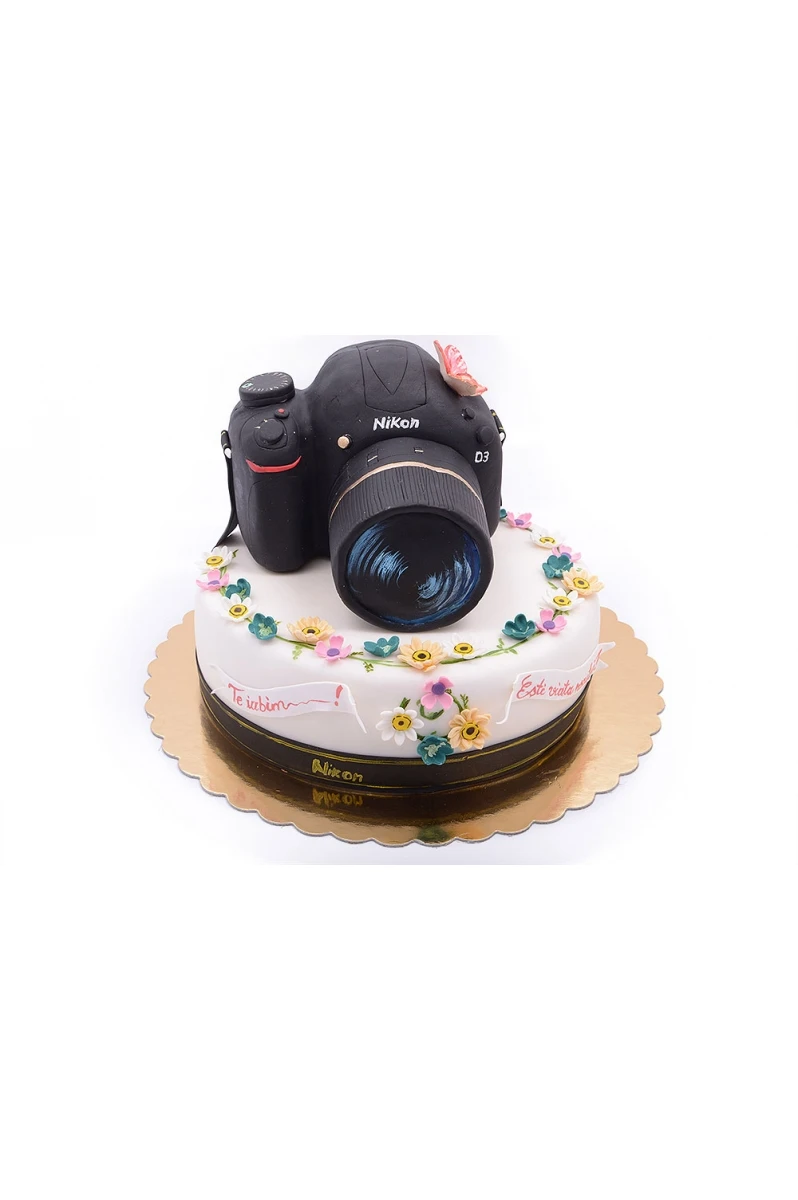 Tort aparat foto pentru Raluca