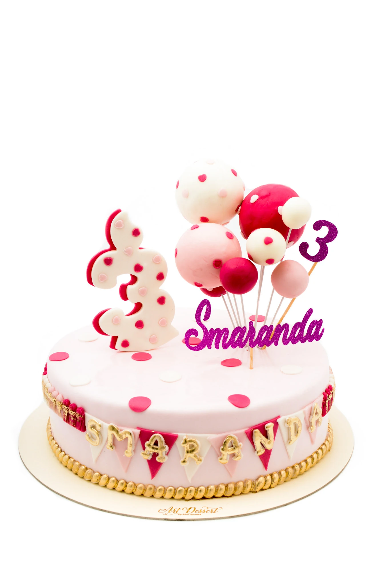 Tort cu Baloane pentru Smaranda