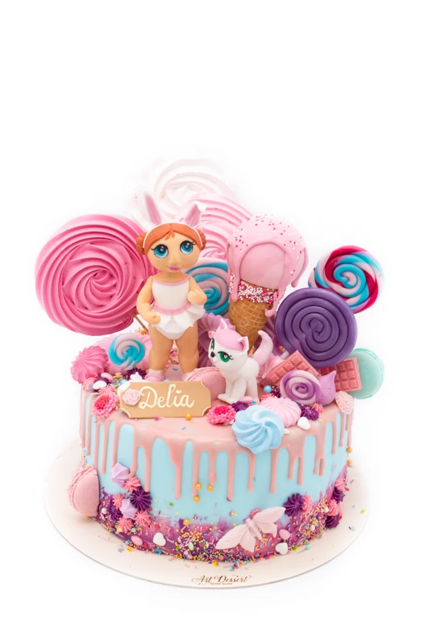 Tort LOL Surprise pentru Delia