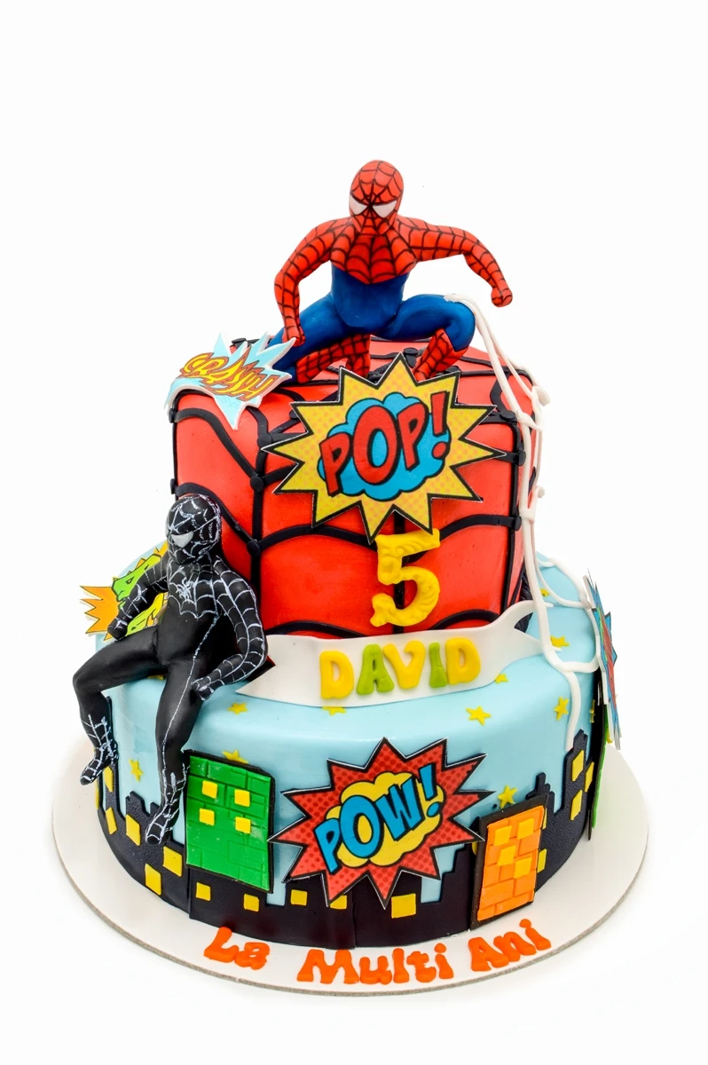 Tort Spiderman pentru David 3