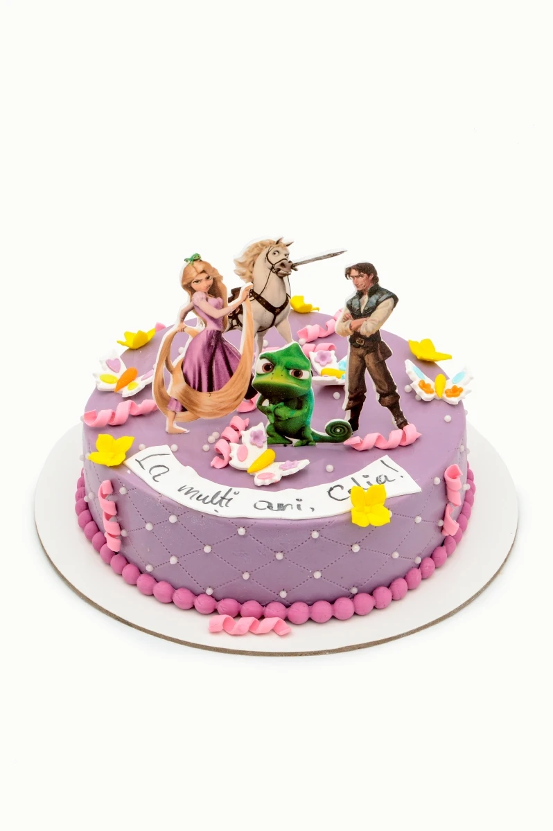 Tort Rapunzel cu Vafe