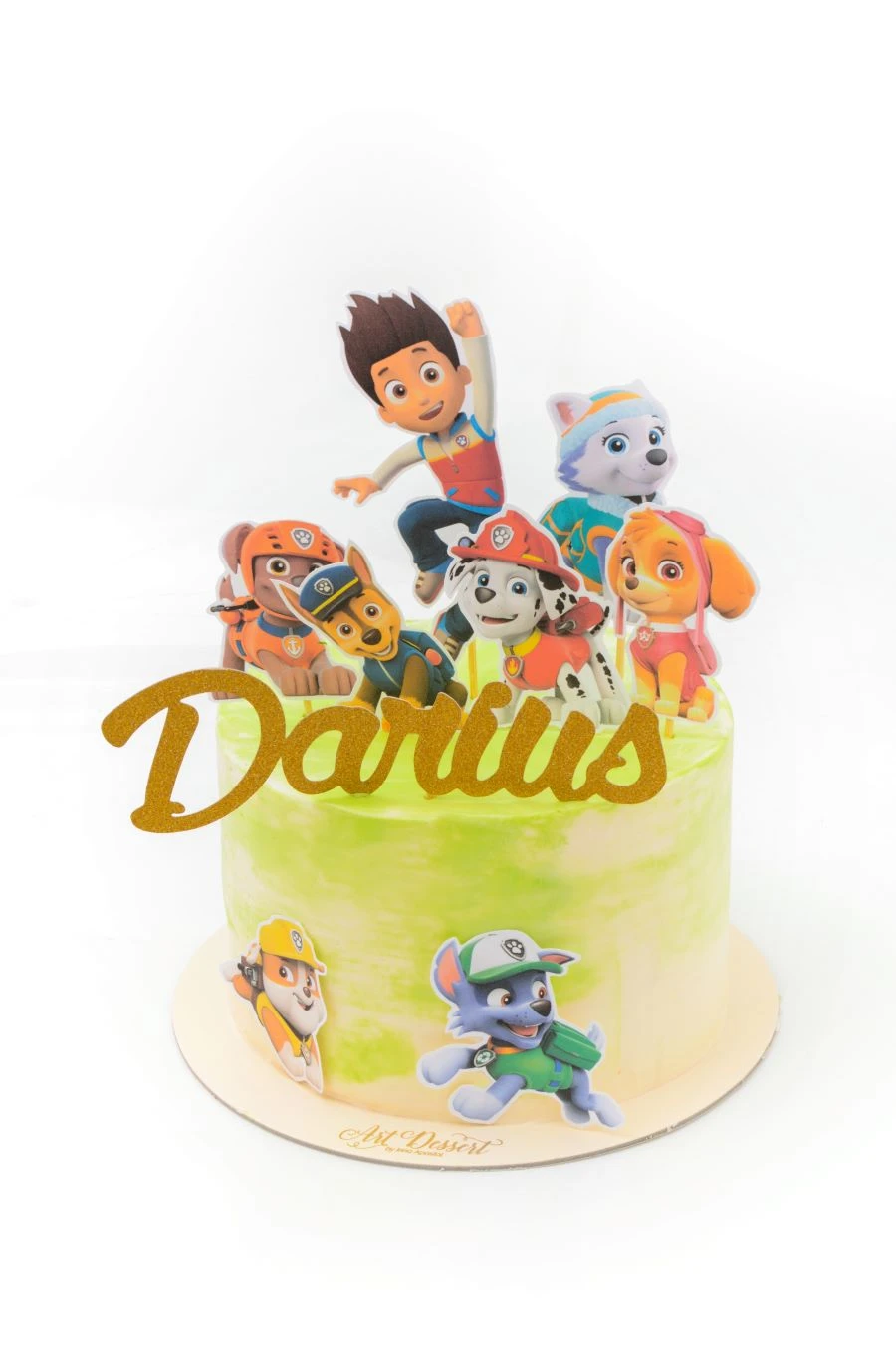Tort Paw Patrol cu print necomestibil